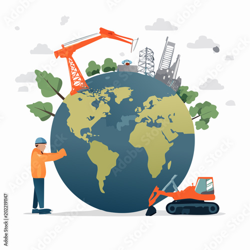 Construction on Planet Earth