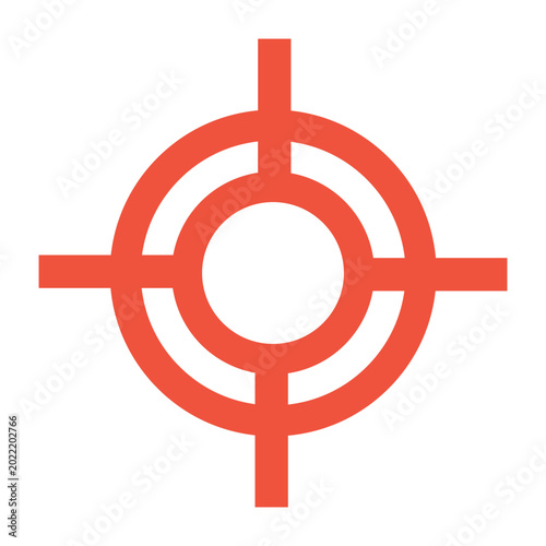 Bild auf Leinwand Target Icon Logo Target with arrow icon set