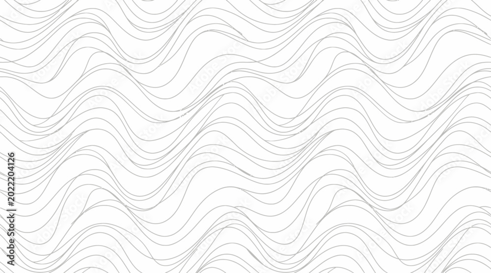 Foto Wavy Line Pattern with Gentle Undulating Repeats on Light Background