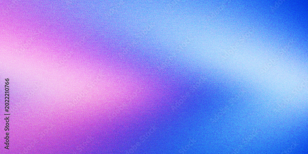 Obraz premium Vibrant gradient background with pink blue hues and grainy texture