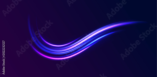 Photos Abstract energy rings pulse with fire and light sparks