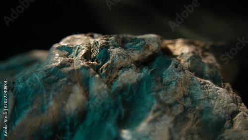 Rock surface landscape with soft light and shallow depth background