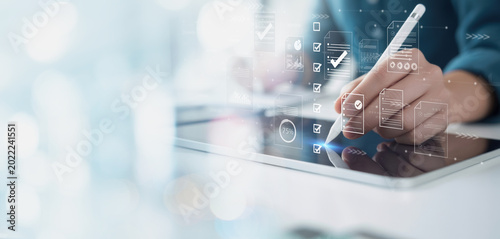 Foto The core Document management concept is realized through our Document Management System and process automation