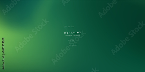 Futuristic Forest Green Smudge and Blur Backdrop