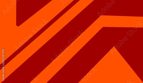 Abstract orange and red geometric pattern with bold zigzag lines, modern background design for branding and digital use