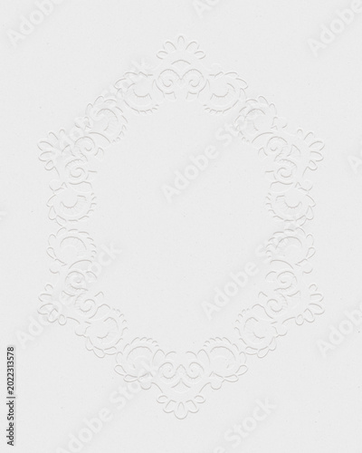 Textured Doily Lace Frame