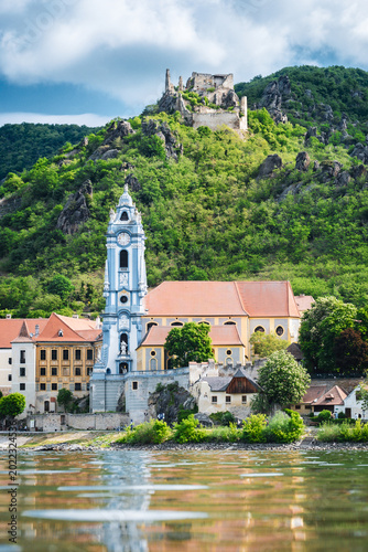 Dürnstein monastery and castle in Wachau Region, Lower Austria