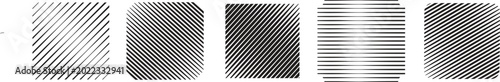 Geometric Shading Fill Patterns Illustration EPS