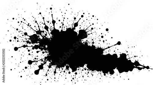 Quadro su tela Pure black background with no visible content or elements, simple and minimalistic design, solid color