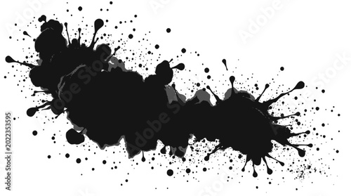 Bild auf Leinwand Pure dark background with no visible content, completely uniform and devoid of a
