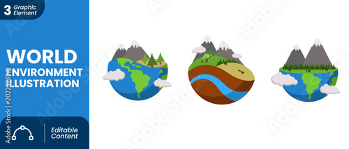 World Environment Illustration
