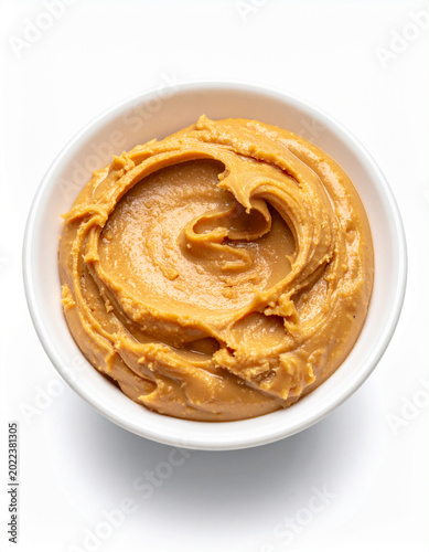 Peanut butter in a bowl
