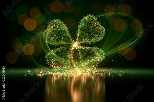 abstract green background