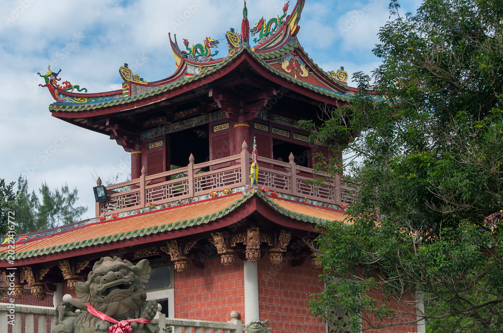 Obraz premium A-ma cultural village and temple in Macau china