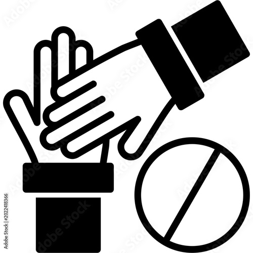 Foto Do not touch Icon