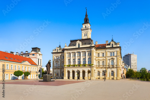 Town Hall at Freedom Square in Novi Sad, Serbia