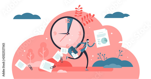 Fotografie Late illustration, transparent background
