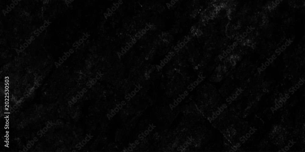 Obraz premium Black vintage rock closeup interior rough concrete antique aged smooth plaster texture. distressed grungy blackboard and chalkboard grunge smooth plaster background.