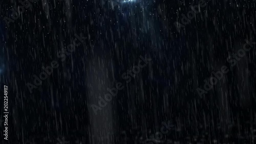 heavy rain overlay with lightning thunder effect for overlay background.
