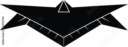 Schilderij op canvas Silhouette design of B 2 raider next generation.