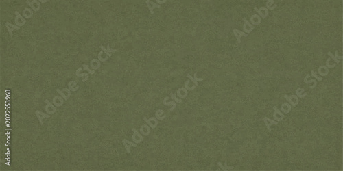 Blank vintage green paper and textured linen fabric background with a rough grunge canvas pattern for art design material