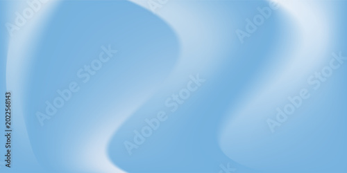 Beautiful Flowing Summer Color Abstract Background. Sky blue and cream gradient mesh background. Refreshing abstraction artwork. Vector Illustration.