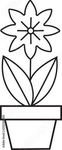 Flower Leaf Logo Vector Design