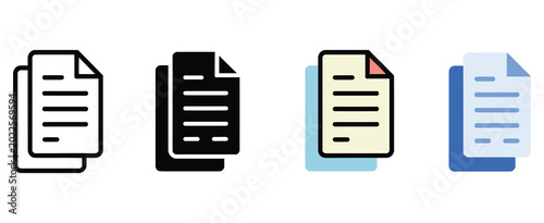 Cuadro en lienzo chemical flask vector icon collection, science laboratory symbols set with erlenmeyer flask, beaker, and test tube icons for chemistry education, medical research, and scientific experiment themes