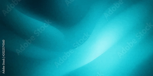 Bilde på lerret An abstract blue background features smooth flowing curves and a soft wavy patte