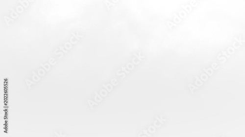 Canvastavla Fog drifts slowly on a transparent background during early morning hours, creati