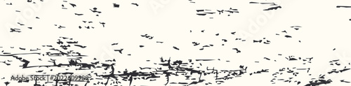 Foto Black grain texture overlay with distressed noise effect
