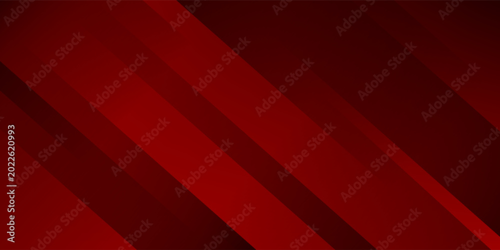 Obraz premium Vector gradient red abstract background with dynamic shadow on background.
