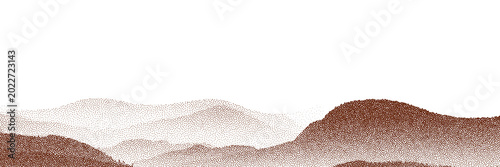Particles of earth and dust.Brown sand texture.Top view of the cake.Chocolate and coffee powder, scattered cocoa on a light background.