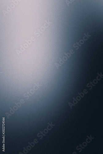 Abstract grainy gradient background with light and blue spots for banner.