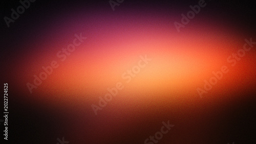 Abstract gradient background with orange oval spot in center surrounded by dark vignette for banner.