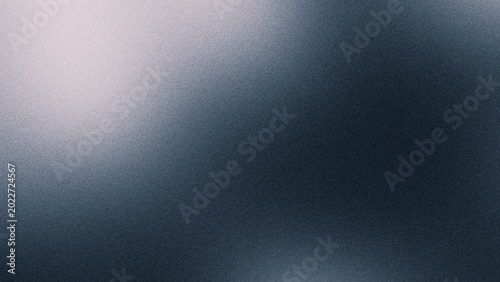 Abstract grainy gradient background with blue light and dark spots for banner.