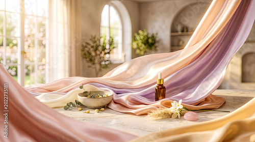 Global wellbeing day essential oil