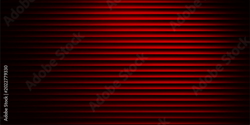 Photos Elegant composition of vibrant red lines, a harmonious blend of light and shadow, creating a captivating visual texture