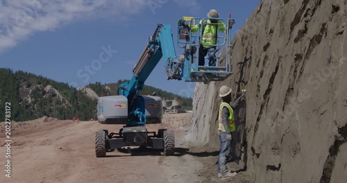 Construction in the Mountains