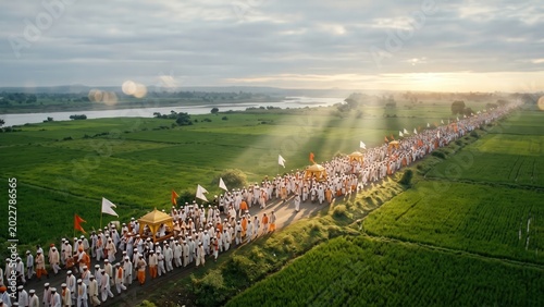 Pandharpur Wari Pilgrimage – Ashadhi Ekadashi Devotional Procession
