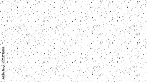 Obraz na płótnie Fine white background with random black speckles creating a grainy texture