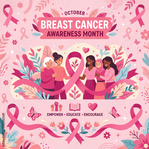 Breast Cancer Awareness Month Celebrates Empowerment and Support Among Women ...