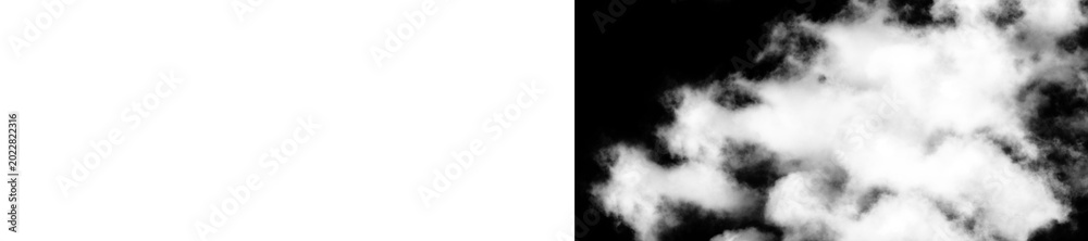 Fototapeta premium Dramatic night sky with clouds and stars, dark background for web and graphic design