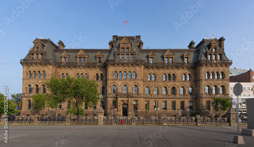 Office of the Prime Minister and Privy Council near Parliament Hill - former Langevin Block - Ottawa, Ontario, Canada