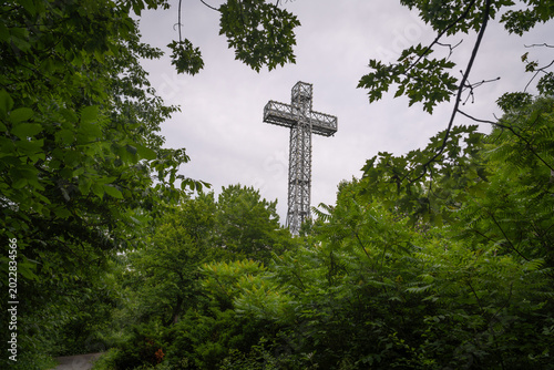 Mount Royal Cross at Mount Royal Park - Montreal, Quebec, Canada