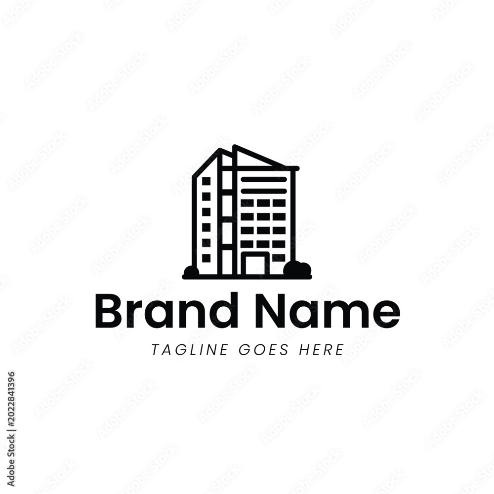 Fototapeta premium Abstract icon minimal logo