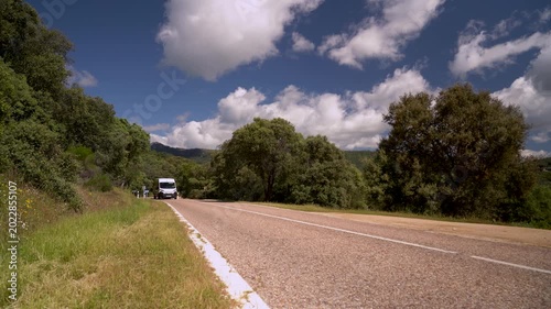 Carretera comarcal de Madrid, España. Mayo 2026.