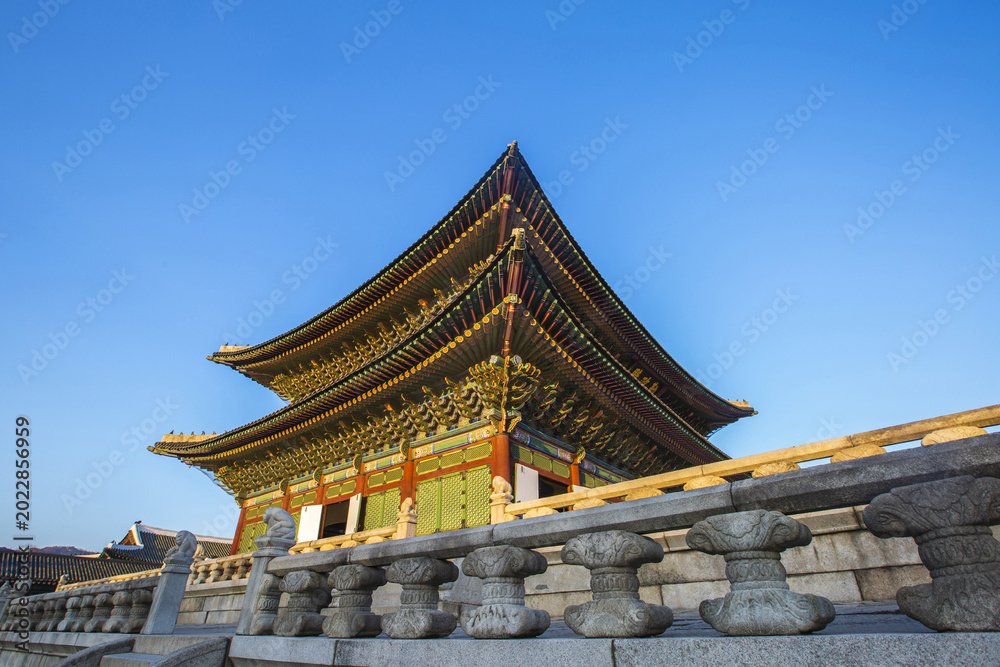 Obraz premium 근정전,국보223호,경복궁,사적117호,종로구,서울