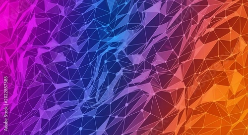Abstract geometric polygonal background