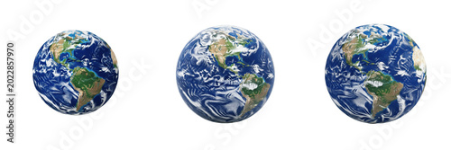 Planet Earth Globe World Map Sphere Isolated On Transparent Background, Global Geography Environment Astronomy Planet PNG Cutout Clipart